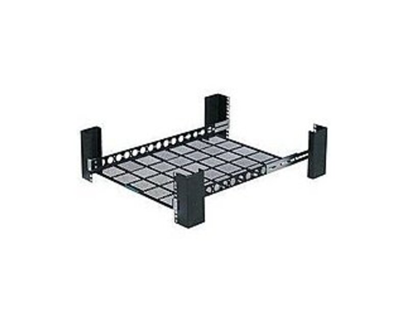 Innovation First Rack Solutions 1USHL-108 1U 28 in. Universal Fixed Shelf 150 Lb Capacity 4 Post & 2 Post