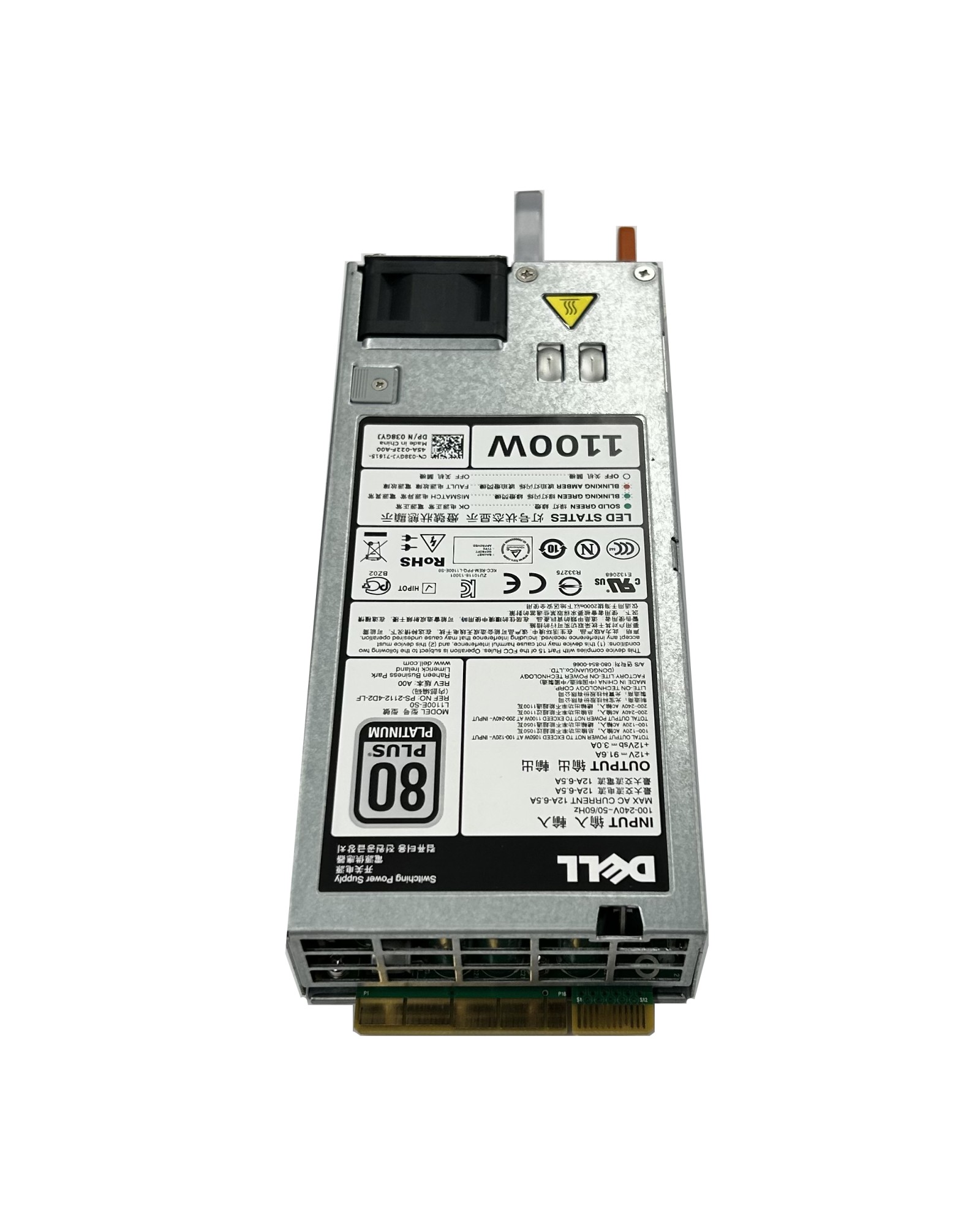 Dell 38GYJ 110 Watts Redundant Power Supply