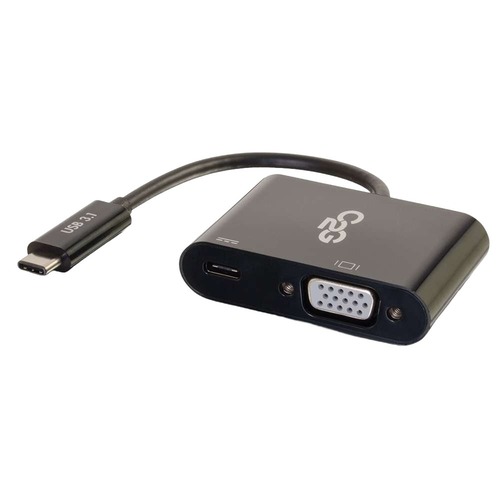 C2G 29533 USB C to VGA Multiport Adapter