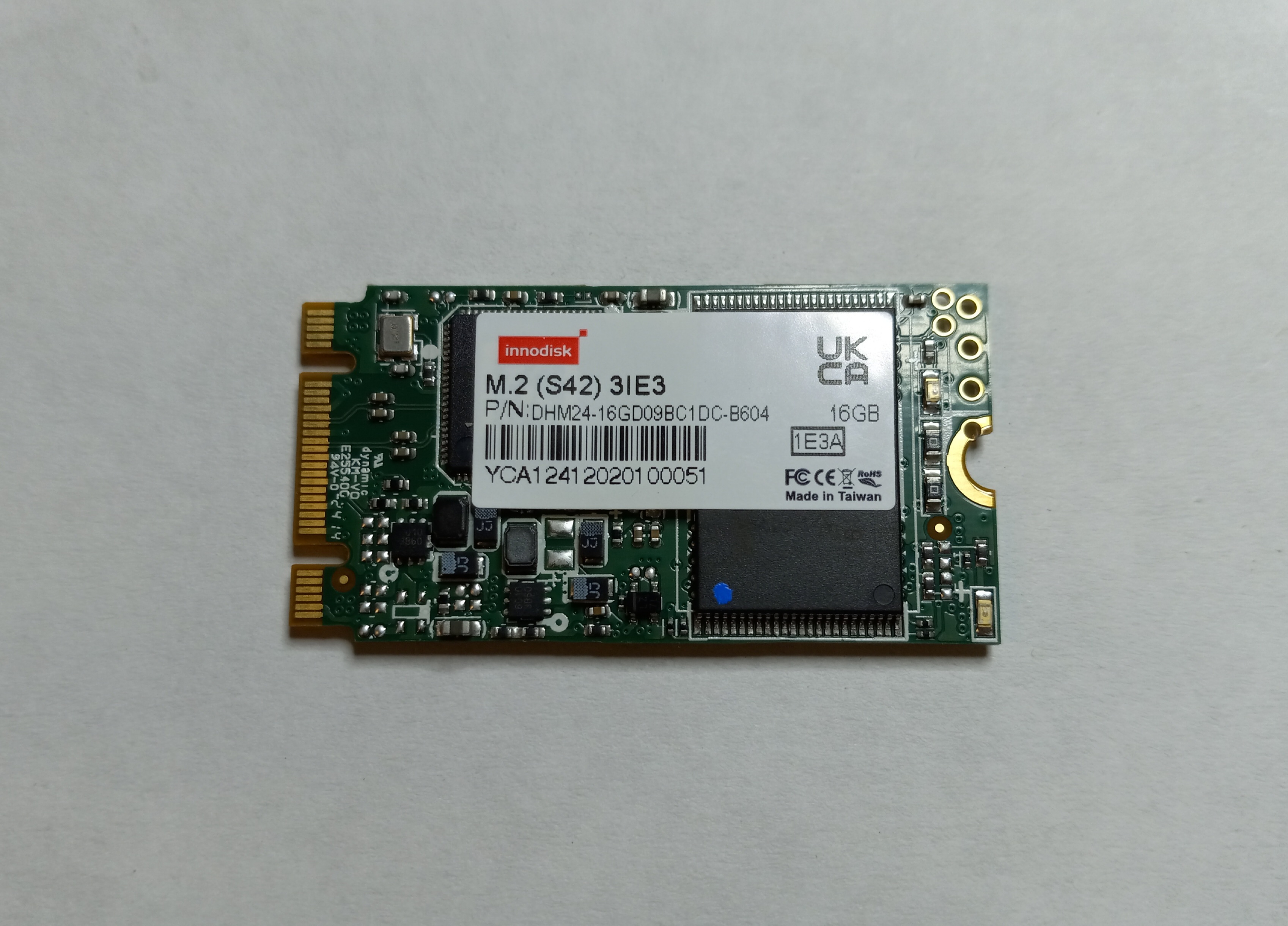 Seller photo of 16GB 3ie3-series Islc M.2 2242 Open Frame Micro Sata Iii