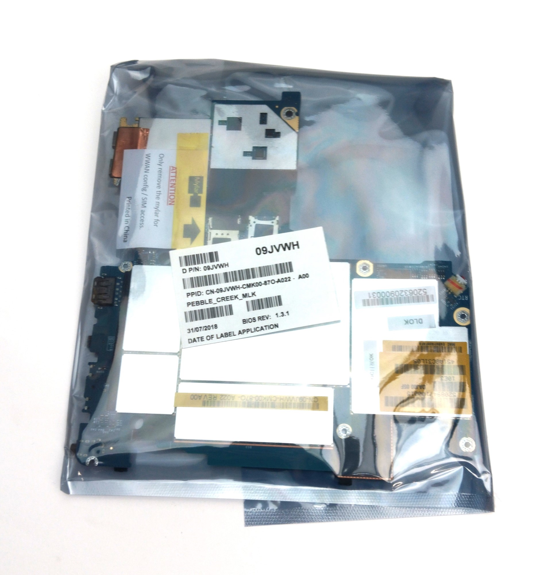 Dell 9JVWH Laptop Motherboard