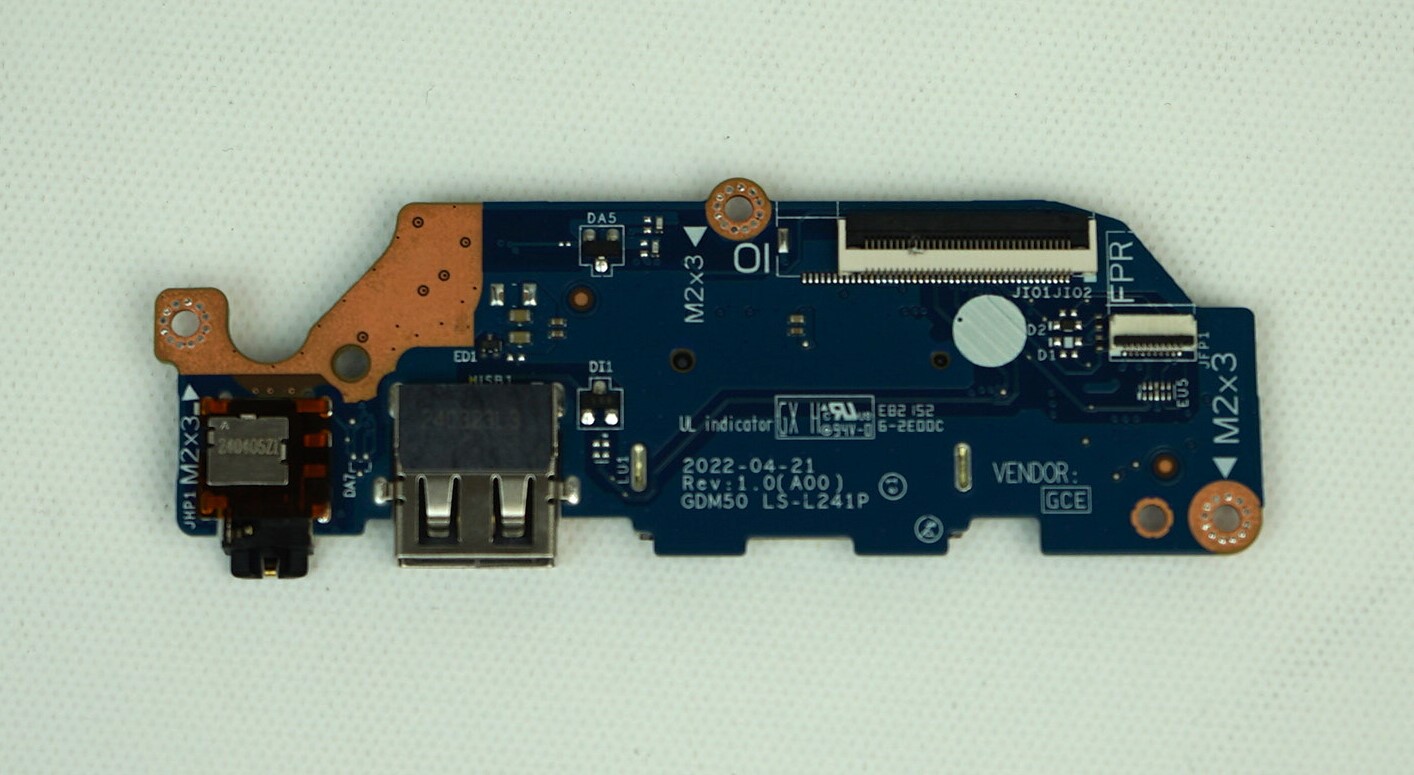 Dell XJDDJ Input/output Assembly Daughterboard