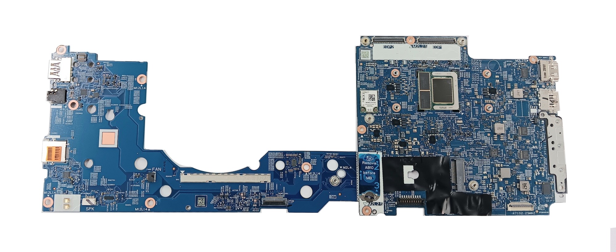 Dell 9VN0X Pro 16 Plus PB16250 Laptop Motherboard