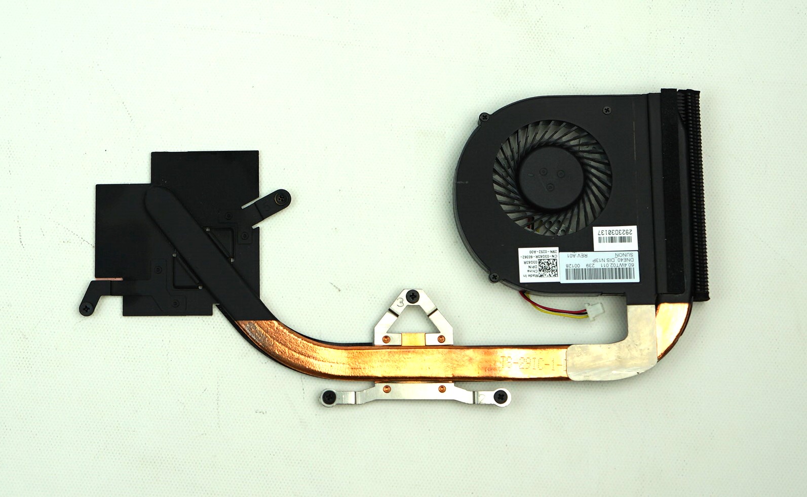 Seller photo of Dell 3G63R (Dell 60.4WT02.022) CPU Cooling Fan