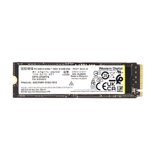 Seller photo of Dell 7WF74 (Western Digital SDCPNRY-512G-1012) Solid State