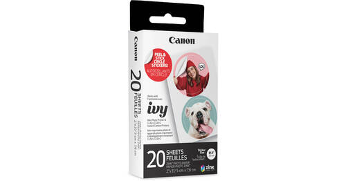 Canon 4967C001 ZINK Pre-Cut Circle Sticker Paper Pack