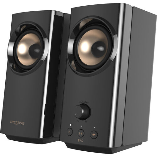 Creative Labs T60 51MF1705AA000 Compact Hi-Fi 2.0 Desktop Speakers