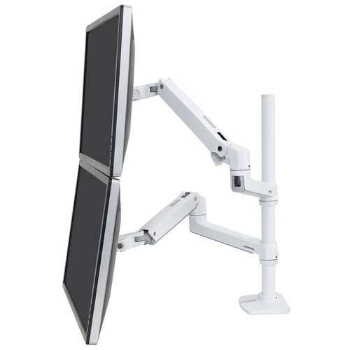 Ergotron 45-509-216 LX Dual Stacking Monitor Arm
