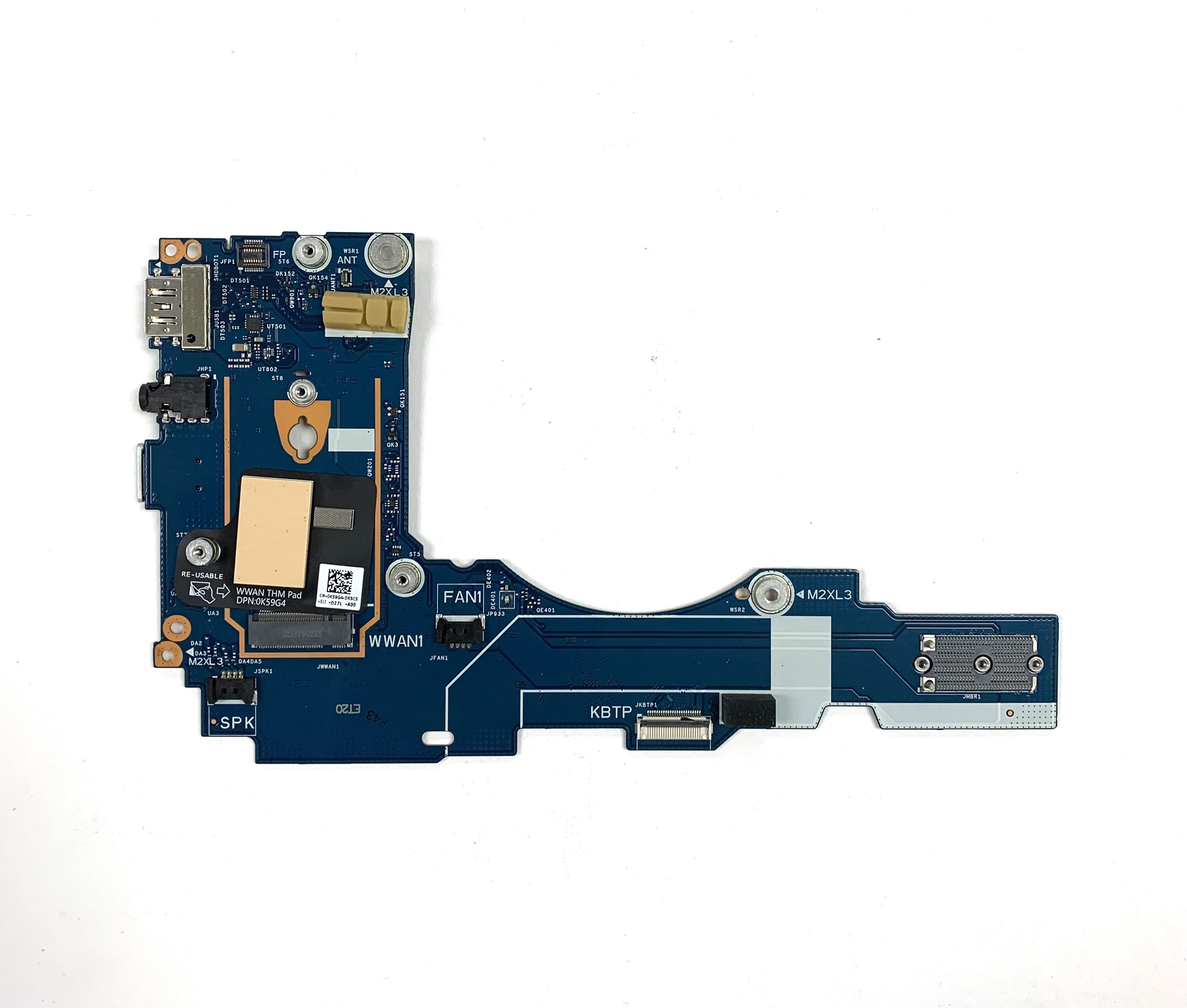 Dell J5XRH Rightside Io Board