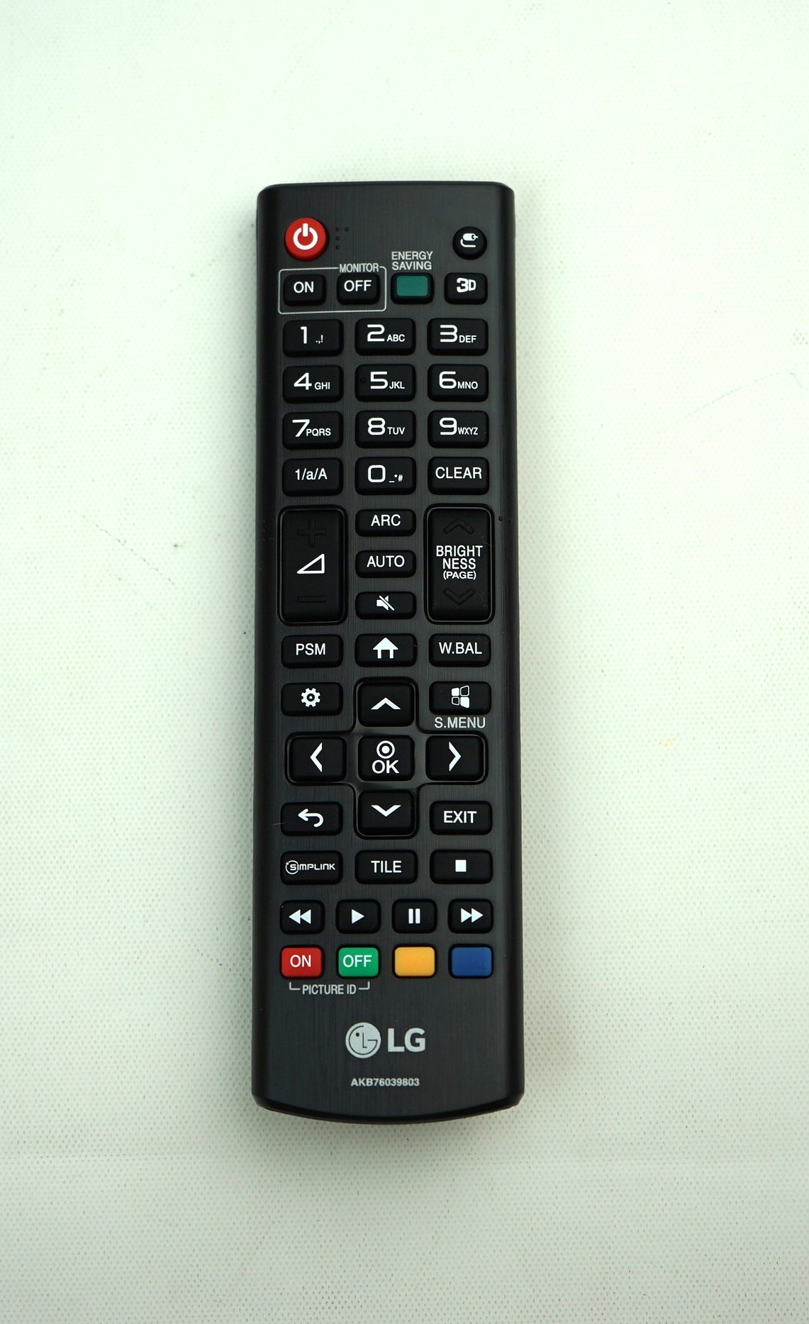Oem Replacement Remote Control For 75uh5j-m - 2x Aaa Batteries