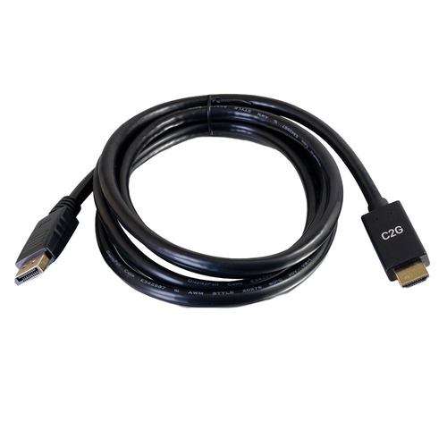 C2G 757120544340 10 Feet DisplayPort to HDMI Cable