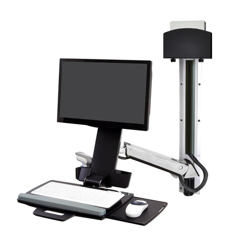 Seller photo of Ergoton Styleview 45-273-026 Sit and Stand Monitor Mount