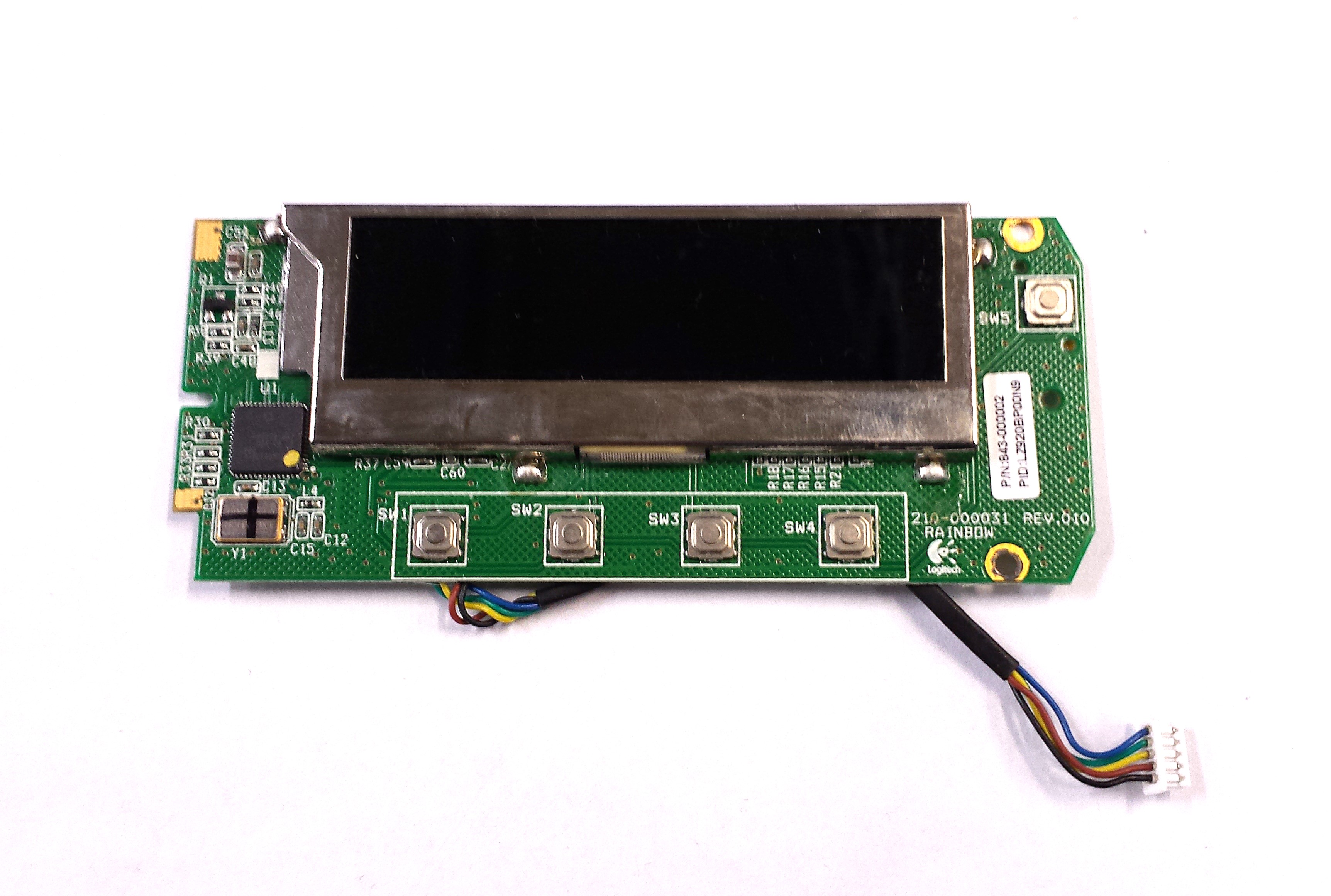Logitech 843-000002 Display Media Button Board
