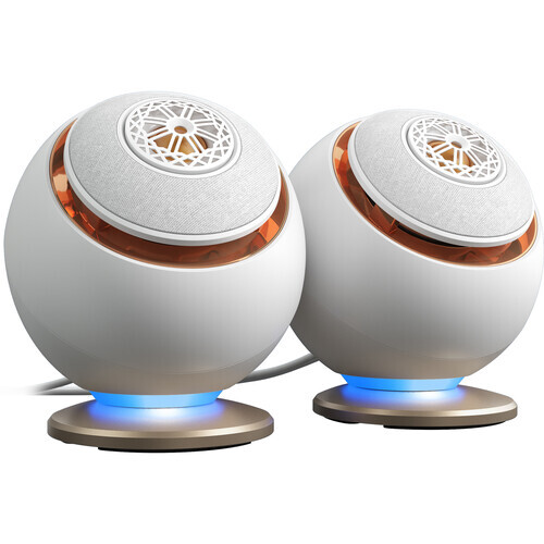 Creative Pebble Nova 2.0 Bluetooth Speaker System - 50 W RMS - White