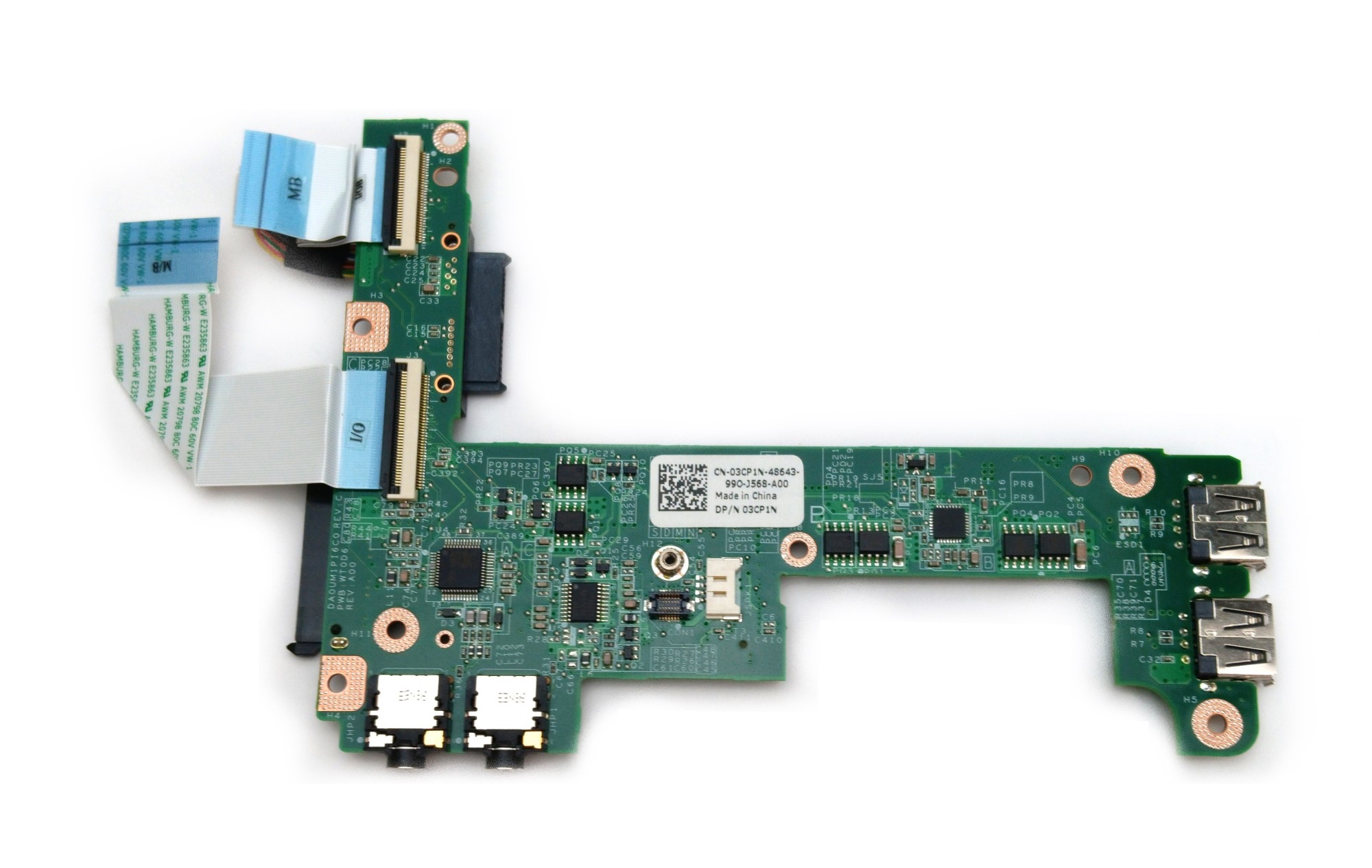 Dell 3CP1N Audio  USB IO Circuit Board for Inspiron 1470