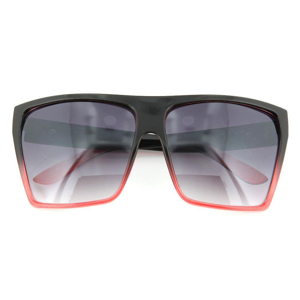 GrinderPUNCH Grande Estilo Retro Cuadrado Aviador Parte Superior Plana Gafas de Sol Tonos - Imagen 25 de 44