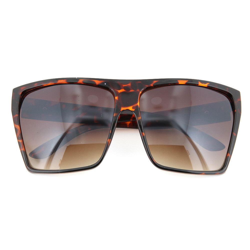 GrinderPUNCH Grande Estilo Retro Cuadrado Aviador Parte Superior Plana Gafas de Sol Tonos - Imagen 40 de 44