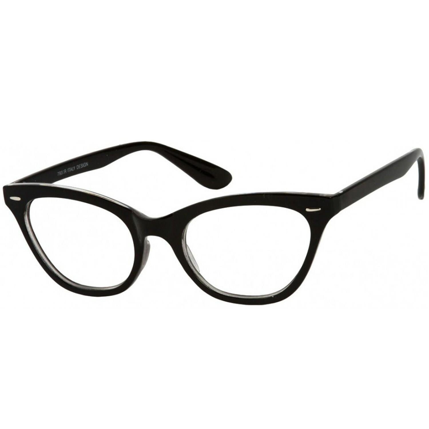 Damen High Power Lesebrille mit starker Vergrößerung Cat Eye 4,00 5,00 6,00 - Bild 3 von 6