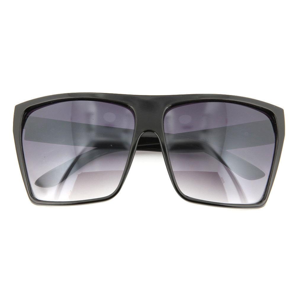 GrinderPUNCH Grande Estilo Retro Cuadrado Aviador Parte Superior Plana Gafas de Sol Tonos - Imagen 13 de 44