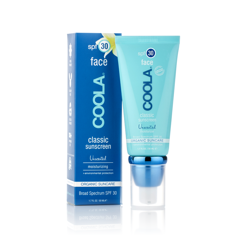 COOLA SPF 30 Face Classic Moisturizing Sunscreen Unscented