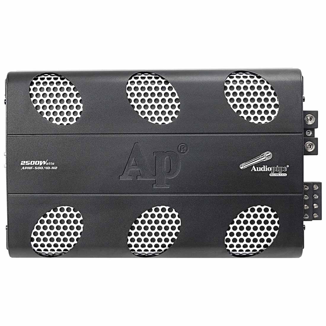 Audiopipe APHF-500.4D-H2 4-Channel 2500 W 2-Ohm Full-Range Class-D