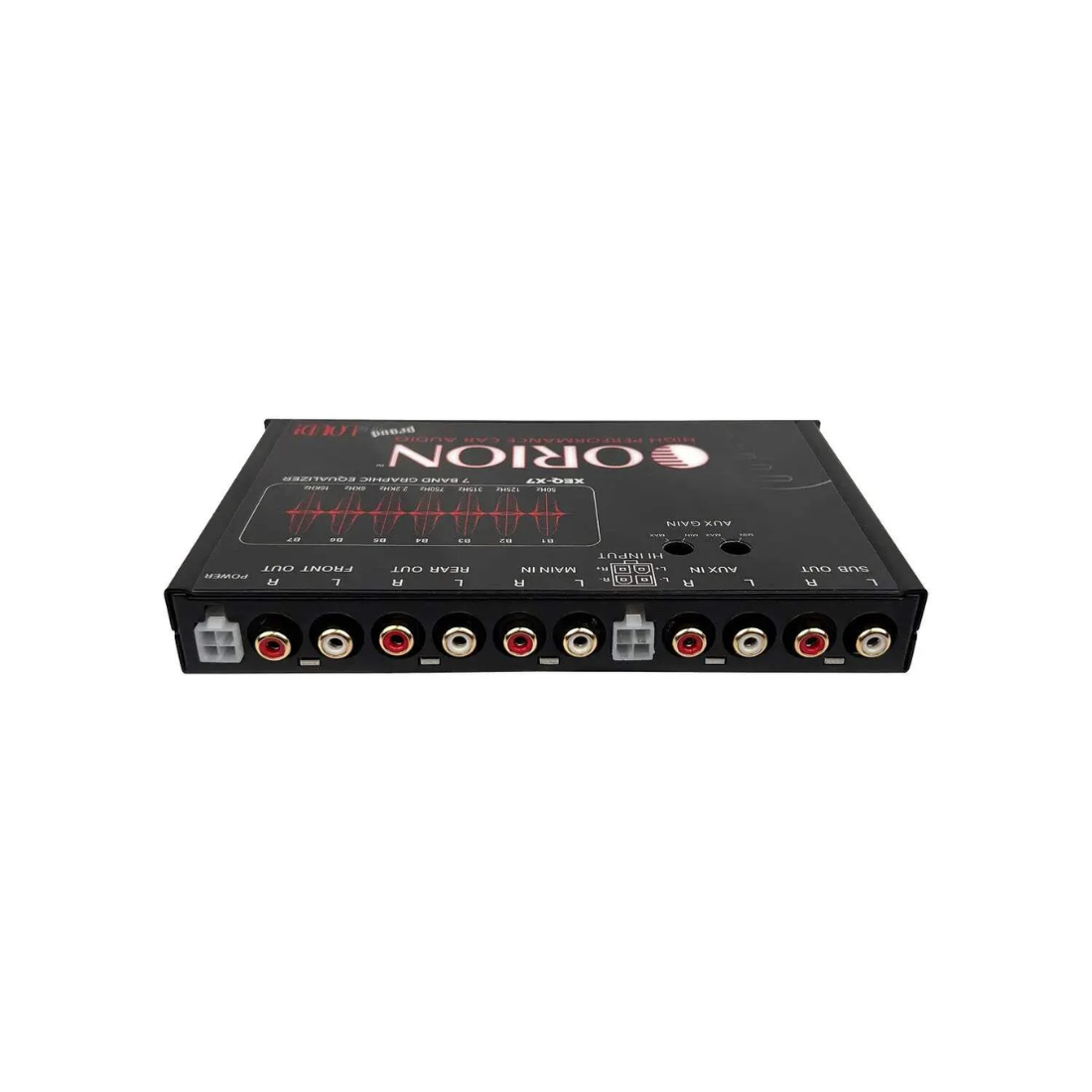 Orion XEQ-X7 7-Band Graphic Equalizer with Front AUX Input