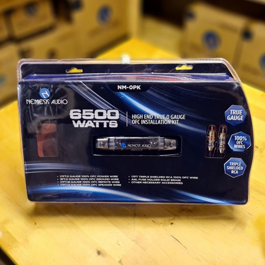Nemesis Audio NM-0PK 6500W High End True 0 Gauge OFC Installation