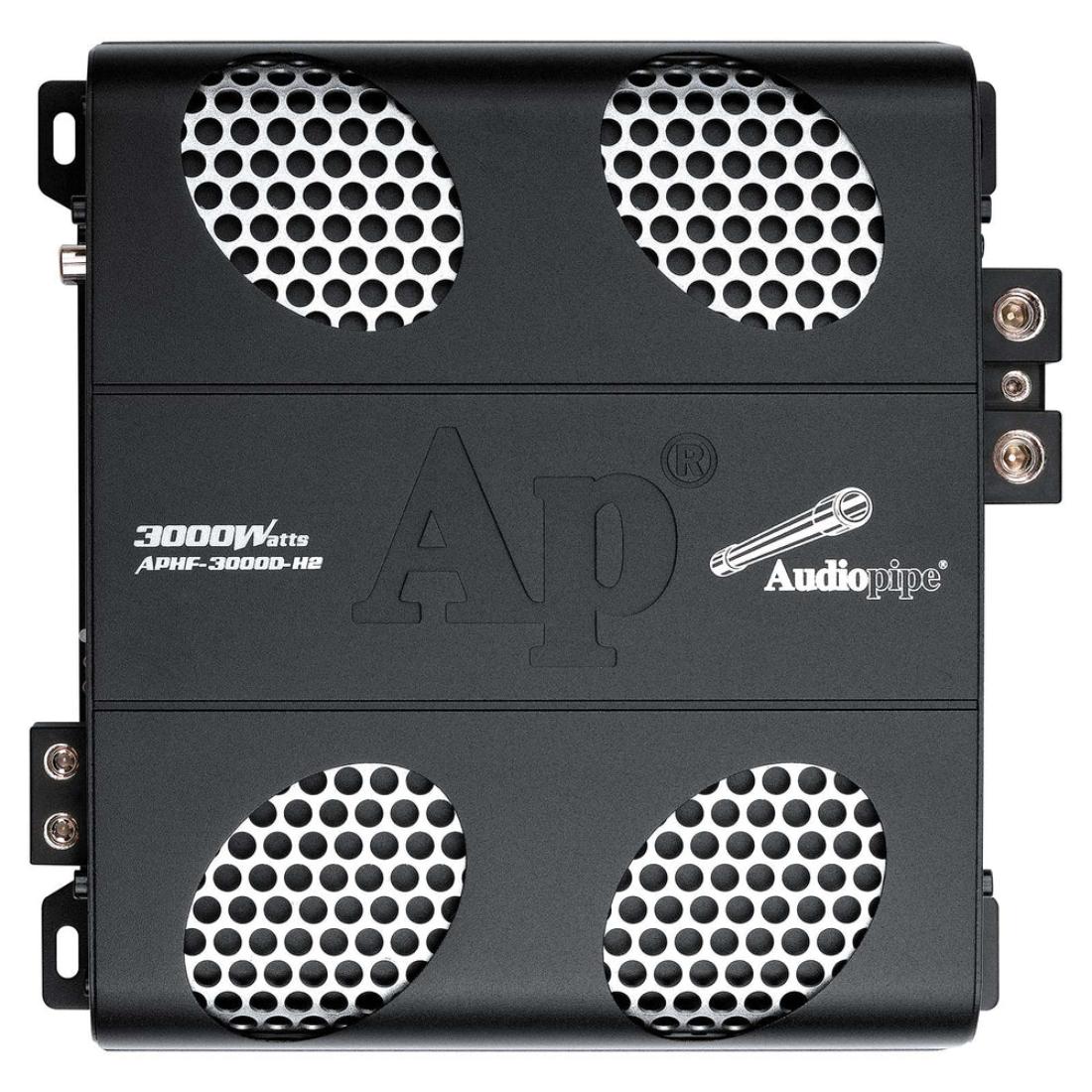 Audiopipe APHF-3000D-H2 Monoblock 3000W 2-Ohm Full Range Class-D