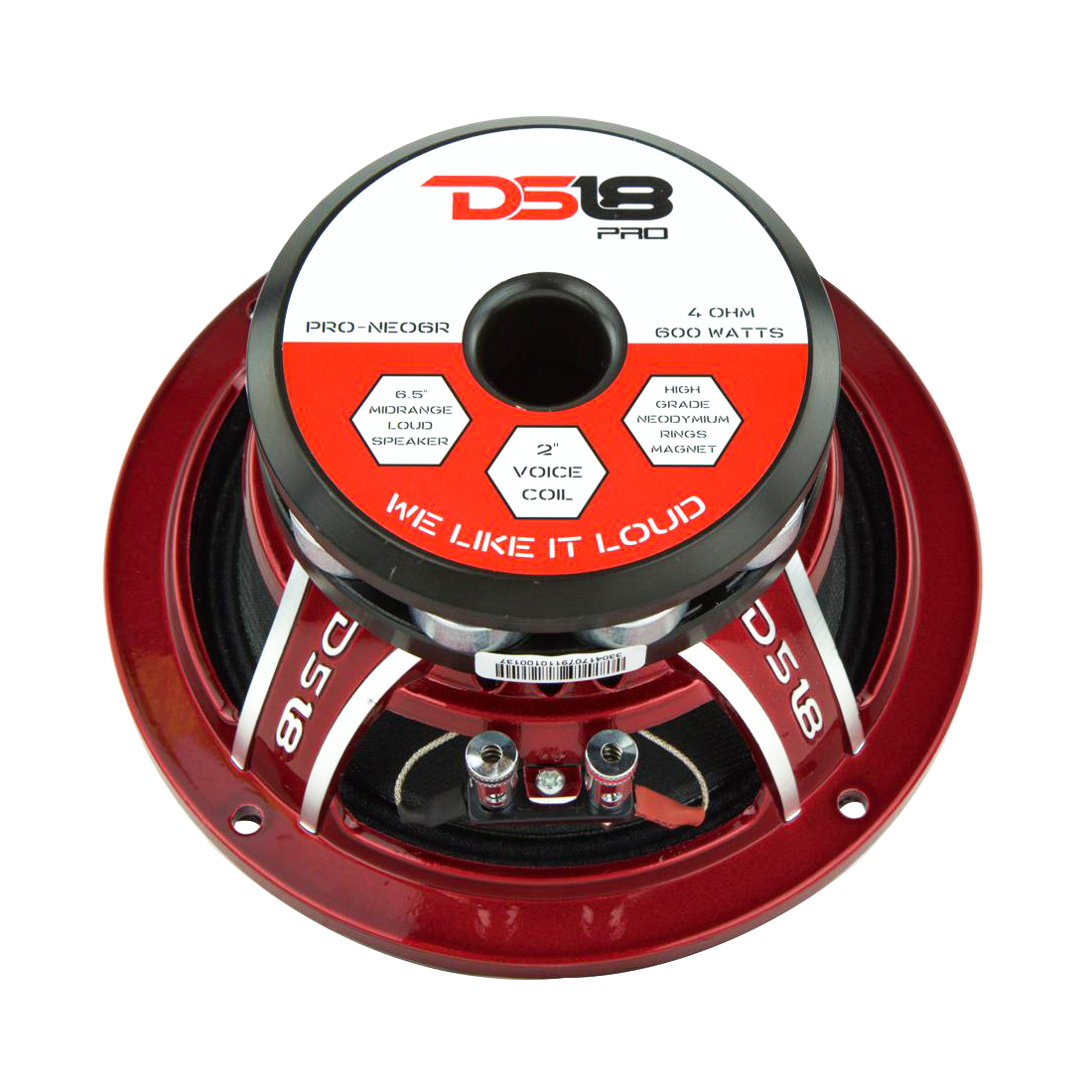 DS18 PRONEO6R 600 Watts Max 6.5" 4Ohm Stereo Car Audio Midrange Speaker 663593066039 eBay