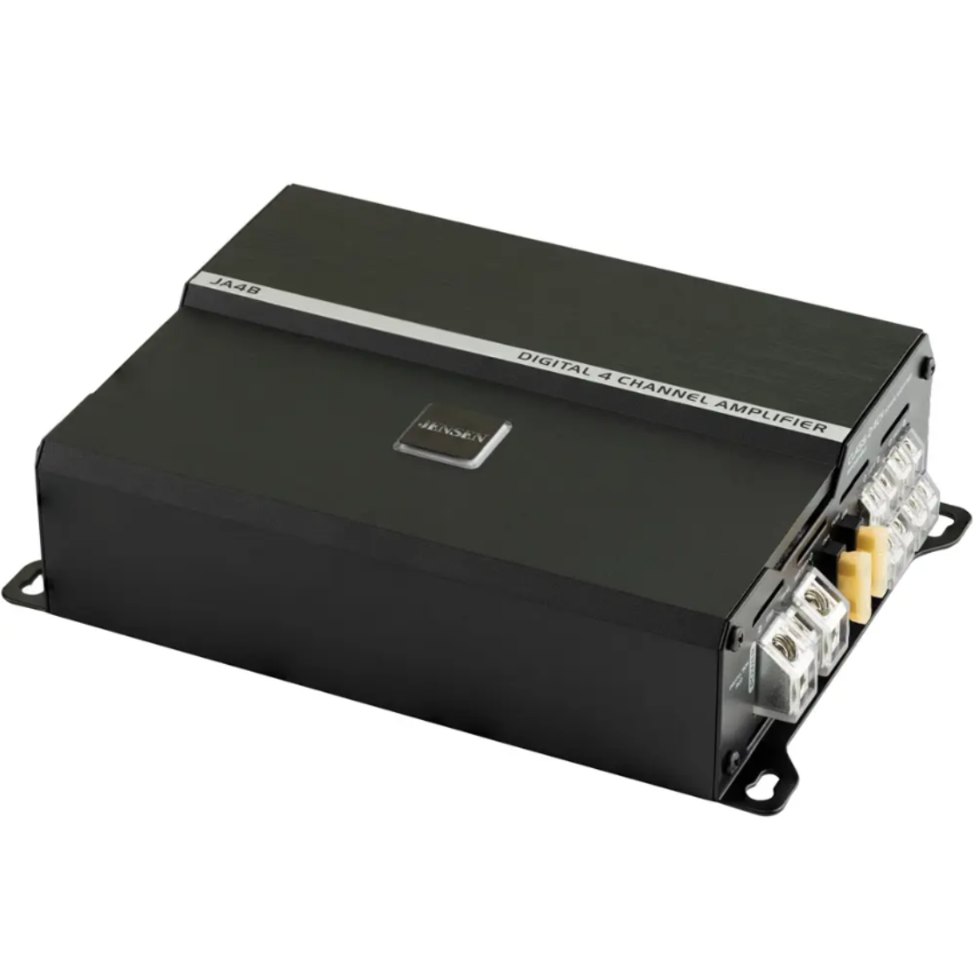 Jensen JA4B 460W RMS 4-Channel Class-D Car Audio Compact Amplifier