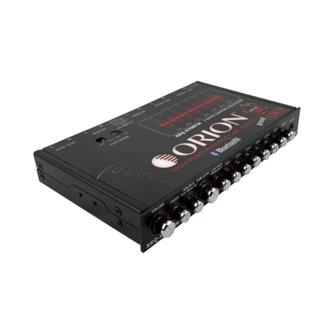 Orion XEQ-X70BTM 1/2-DIN IPX5 Marine Ready 7-Band Graphic Orion XEQ-X70BTM 1/2-DIN IPX5 Marine Ready 7-Band Graphic