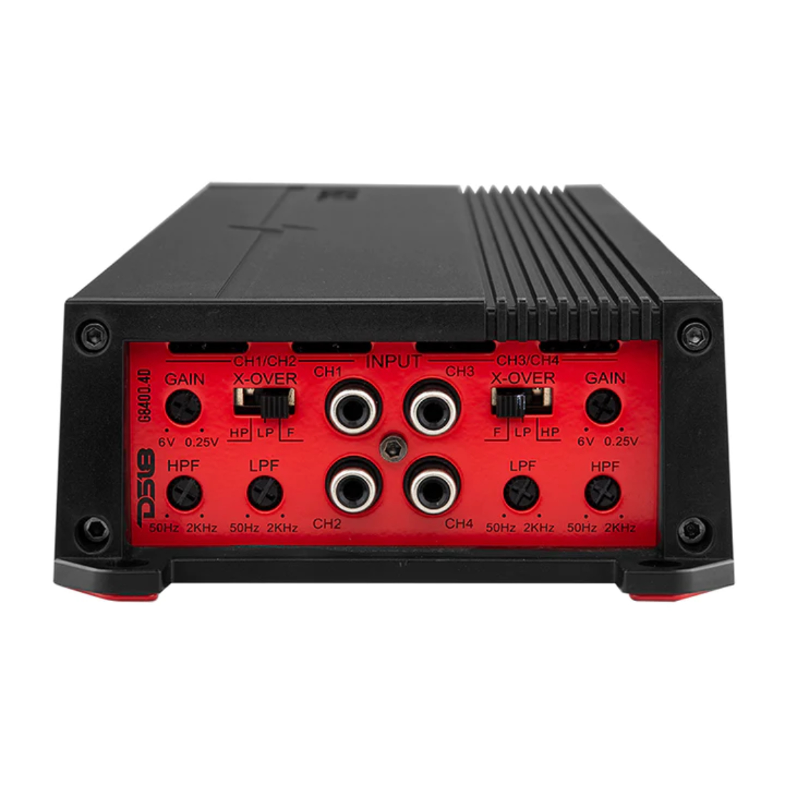 DS18 G8400.4D 8400W Max 4-Channel Class-D Full-Range Car Audio
