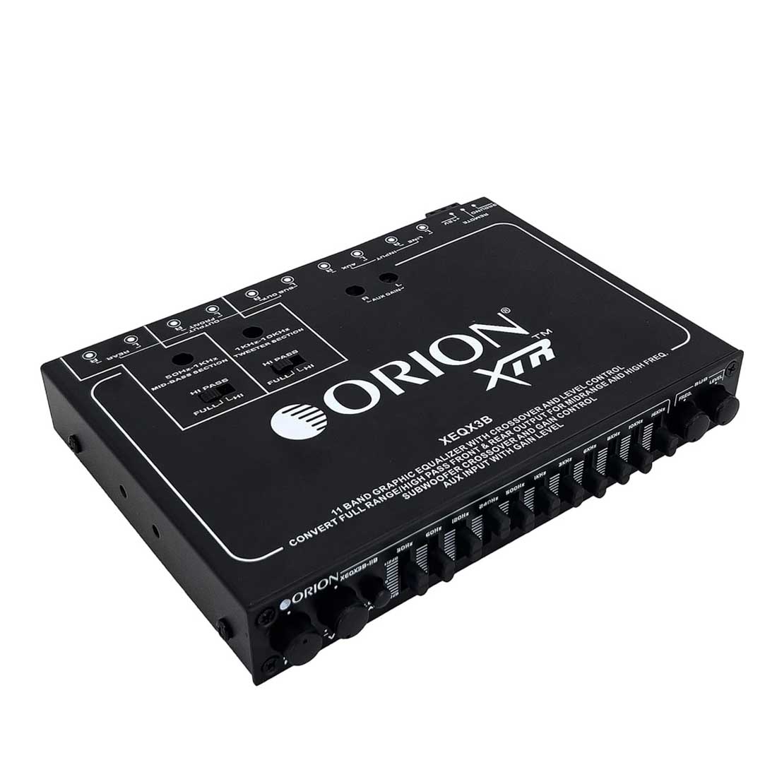 Orion XEQ-X3B 11-Band Parametric Equalizer w/ Crossover and Level
