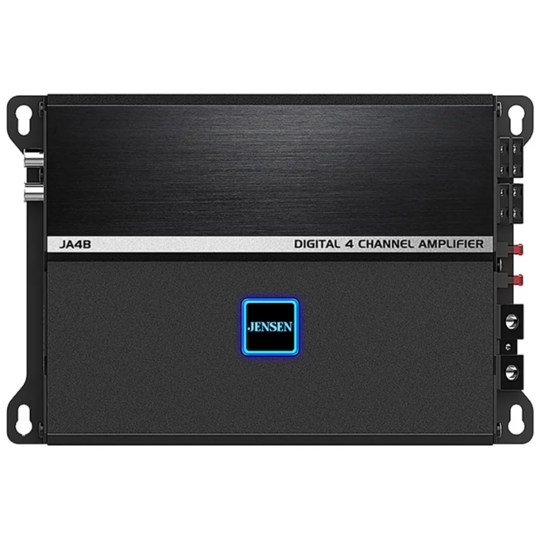 Jensen JA4B 460W RMS 4-Channel Class-D Car Audio Compact Amplifier