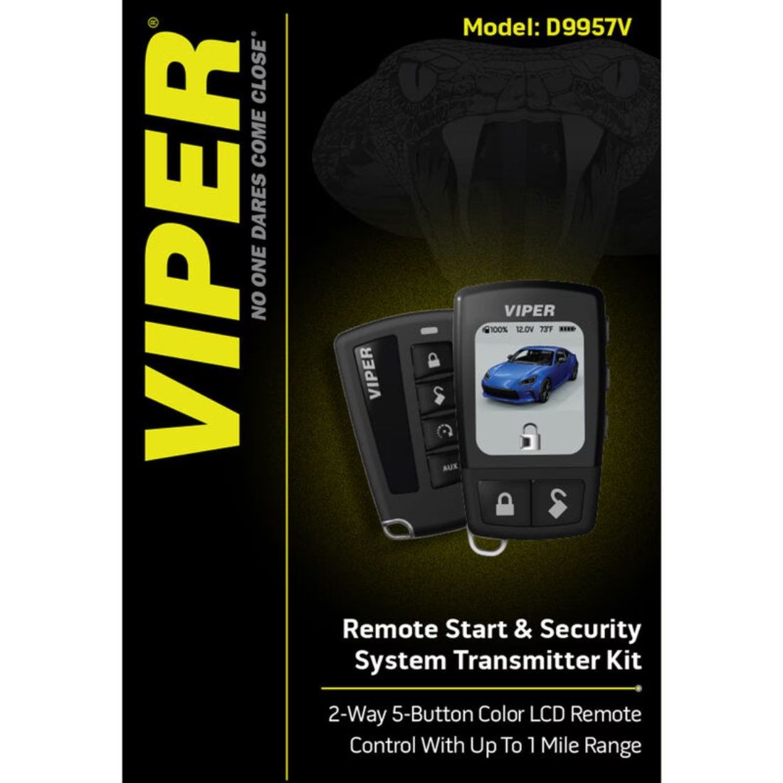 Viper D9957V 2-Way 5-Button Remote Start & Security System