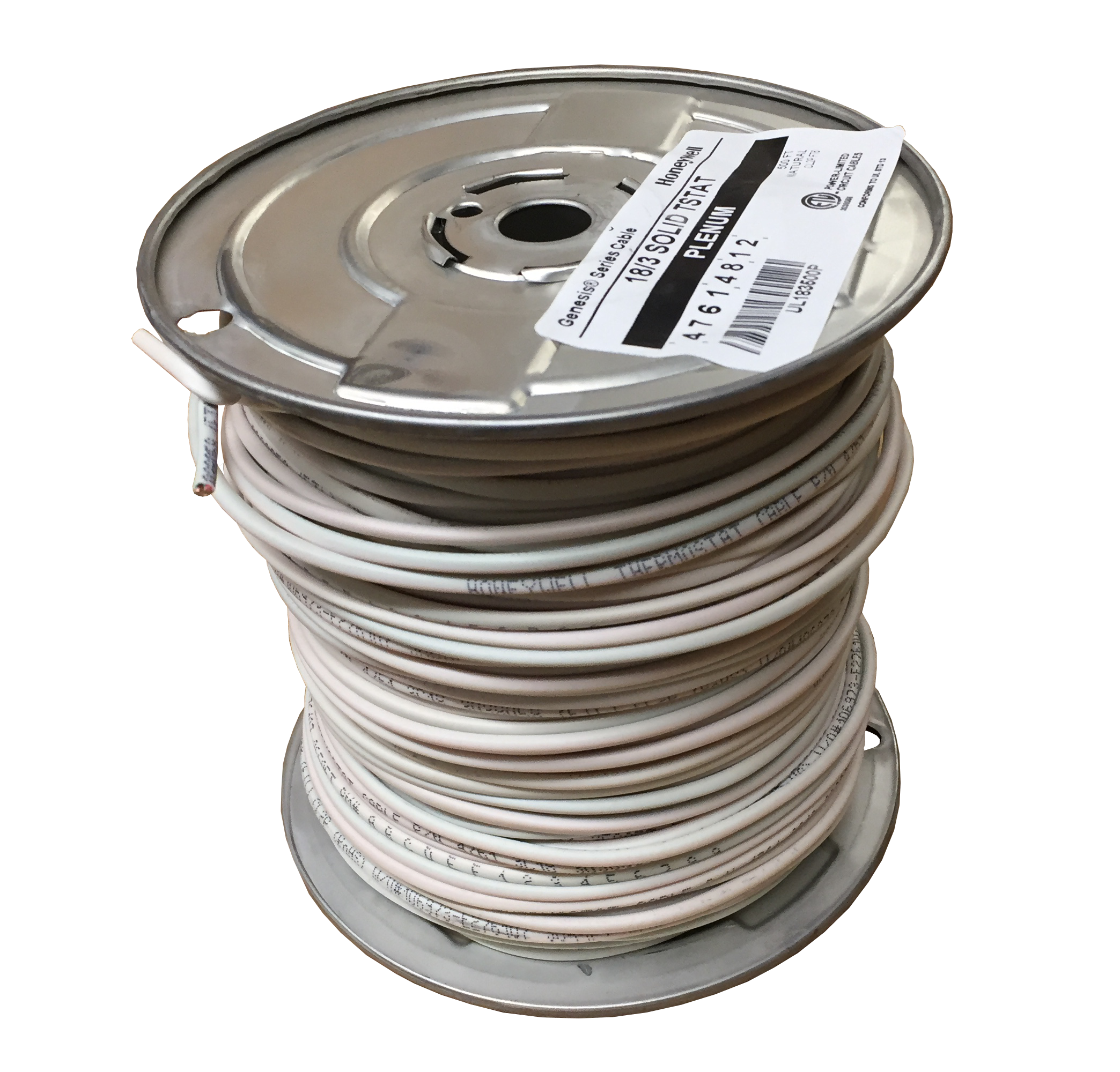 Genesis 18/8 Plenum Thermostat Wire 250ft CL2P Solid Copper HVAC