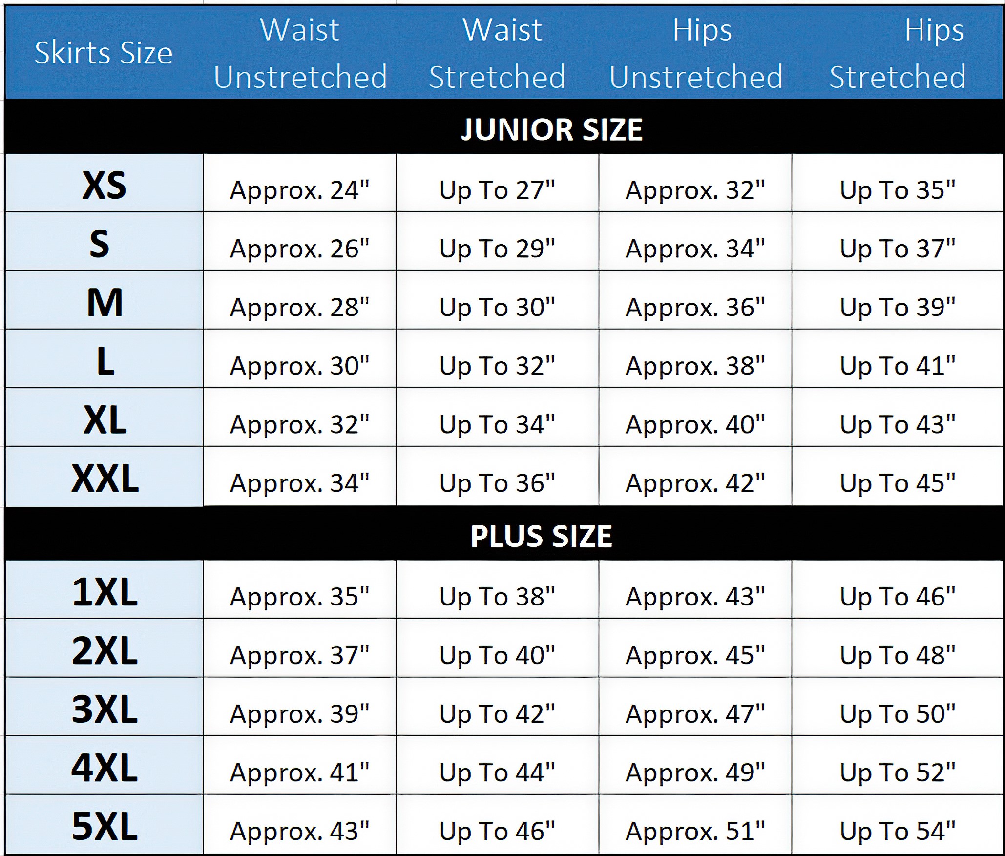 Women's Juniors/Plus Size Stretch Denim Designed Long Skirt