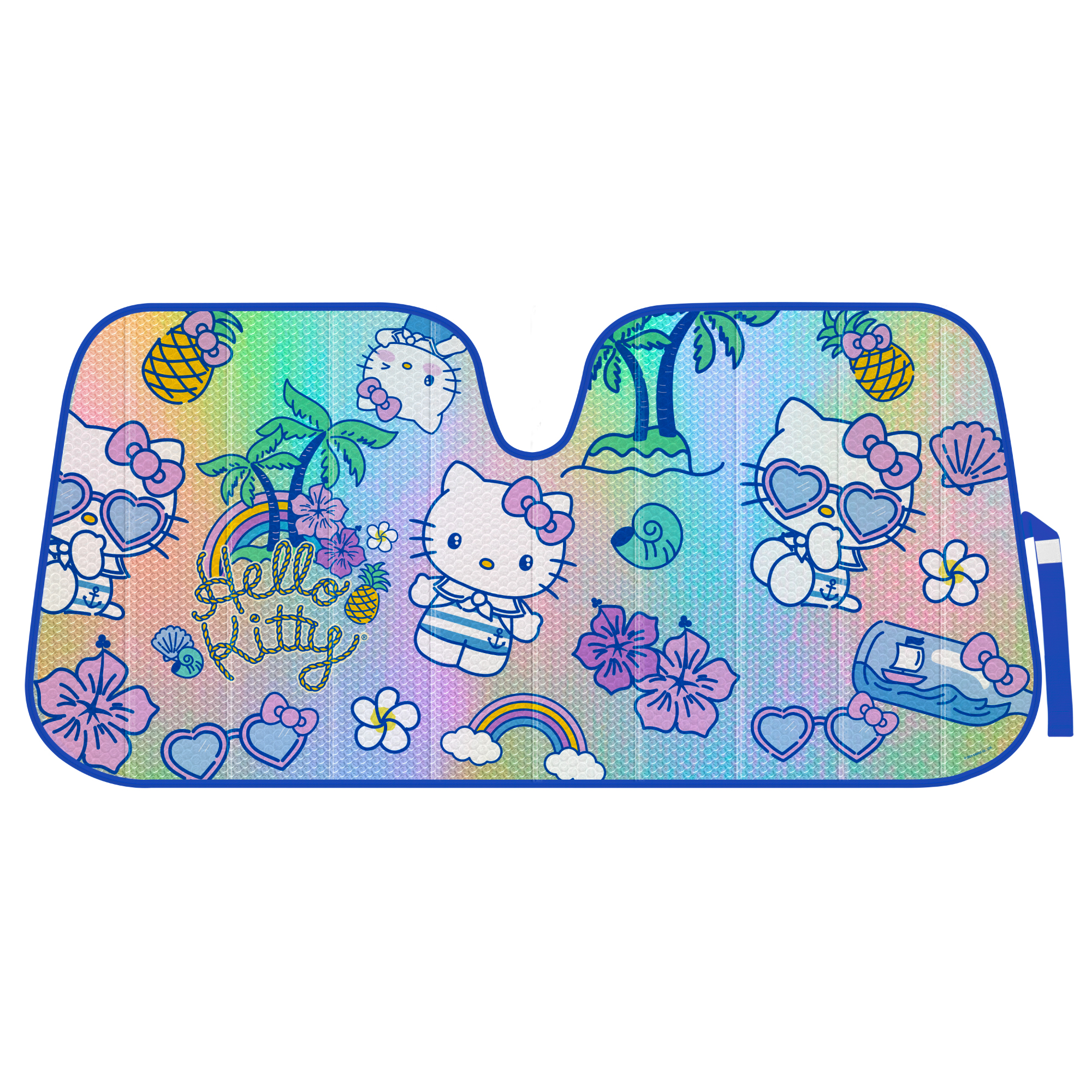 Carbella Official Sanrio Hello Kitty Car Windshield Sun Shade, 57