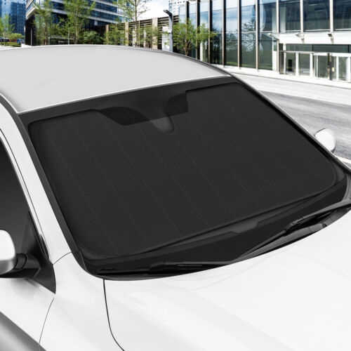 Retractable Car SUV Front Windshield Sun Shade Visor Window UV Block Cover Kit E - Foto 4