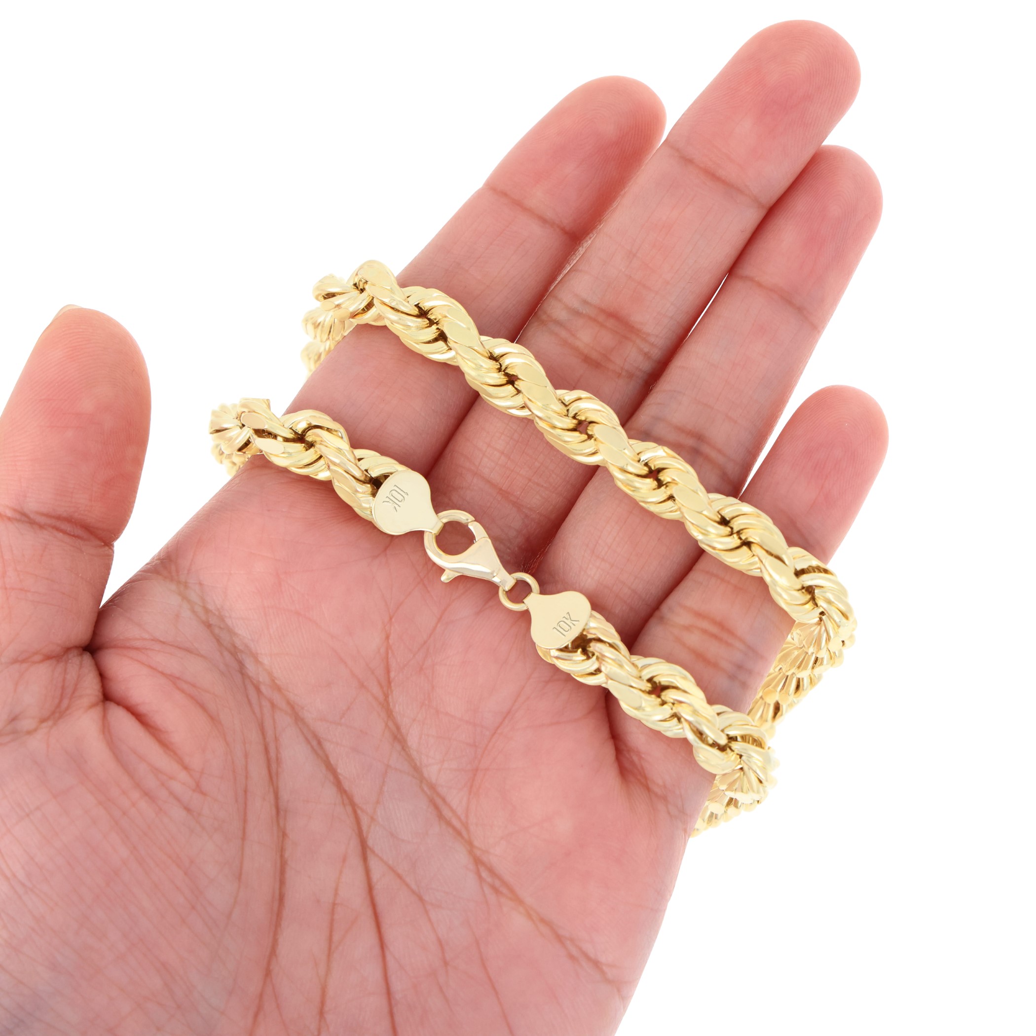 ITALY バングル　10kt E6-139)K14ブレスレット YG×PG×WG 14KT ITALYの通販 by すまとく