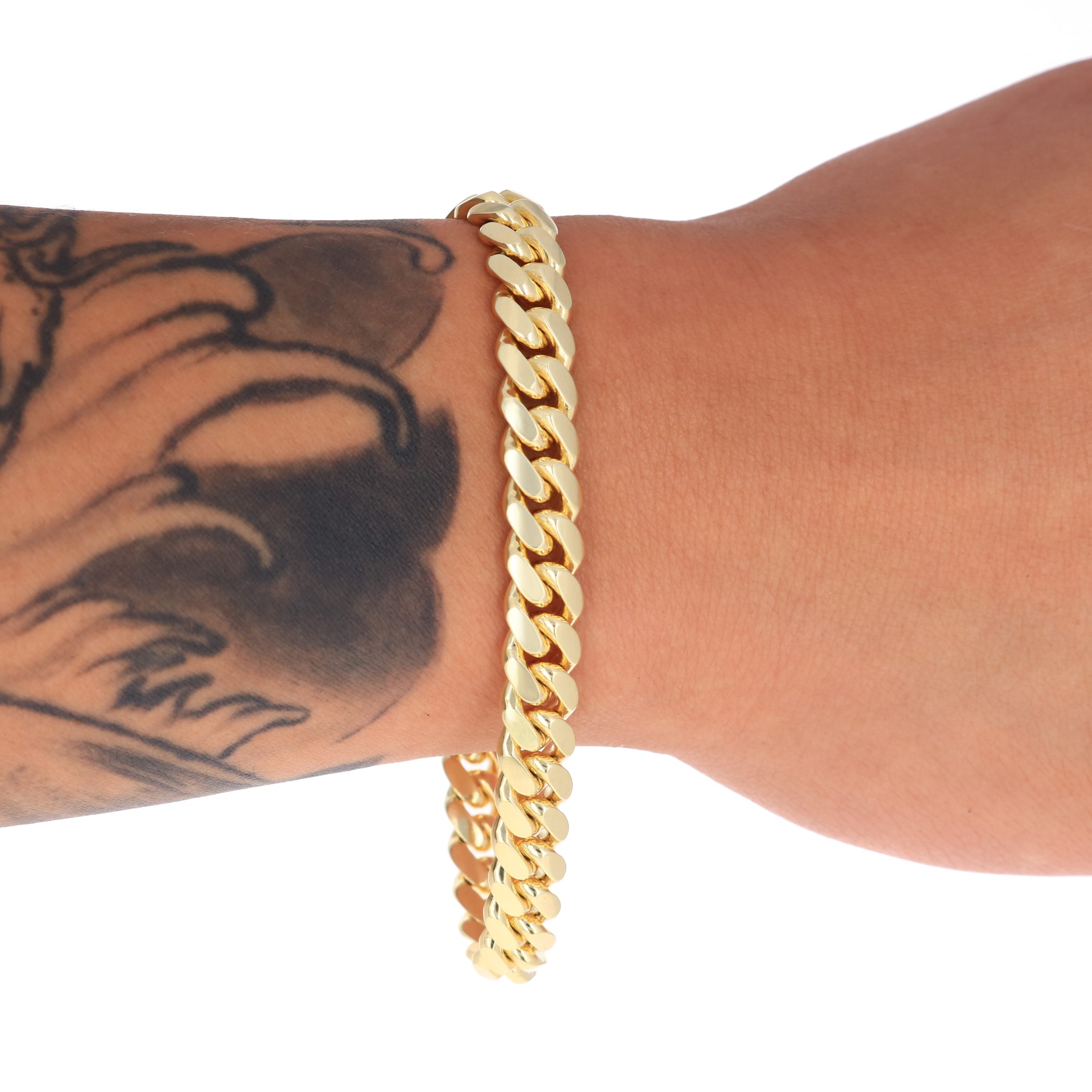 ロンハーマン取扱◆Miansai 14金 Cuban ブレスレット Annex Cuban Chain Bracelet Matte Sterling Silver Men's | Miansai