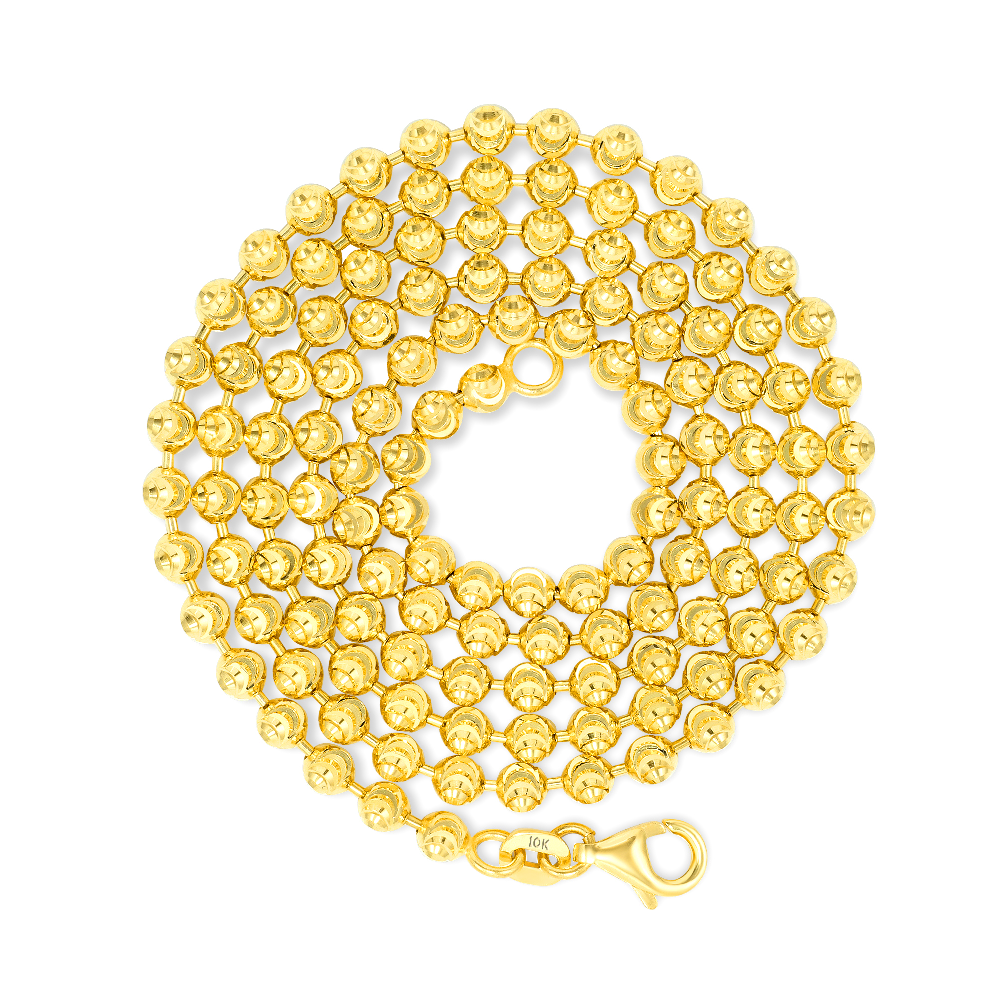 ま*ん様 10K GOLD NECLACE 20インチ 2mm 10K Yellow Gold Solid 2mm Mariner Anchor Flat Link Chain