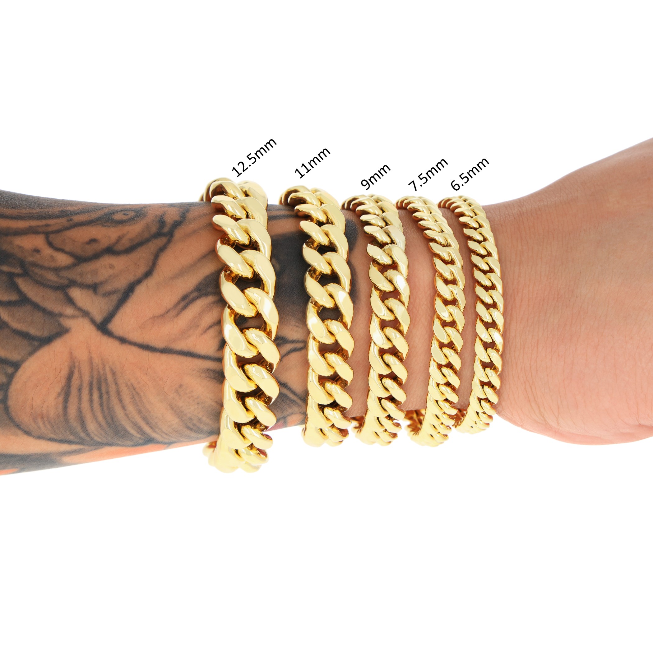 ロンハーマン取扱◆Miansai 14金 Cuban ブレスレット Annex Cuban Chain Bracelet Matte Sterling Silver Men's | Miansai