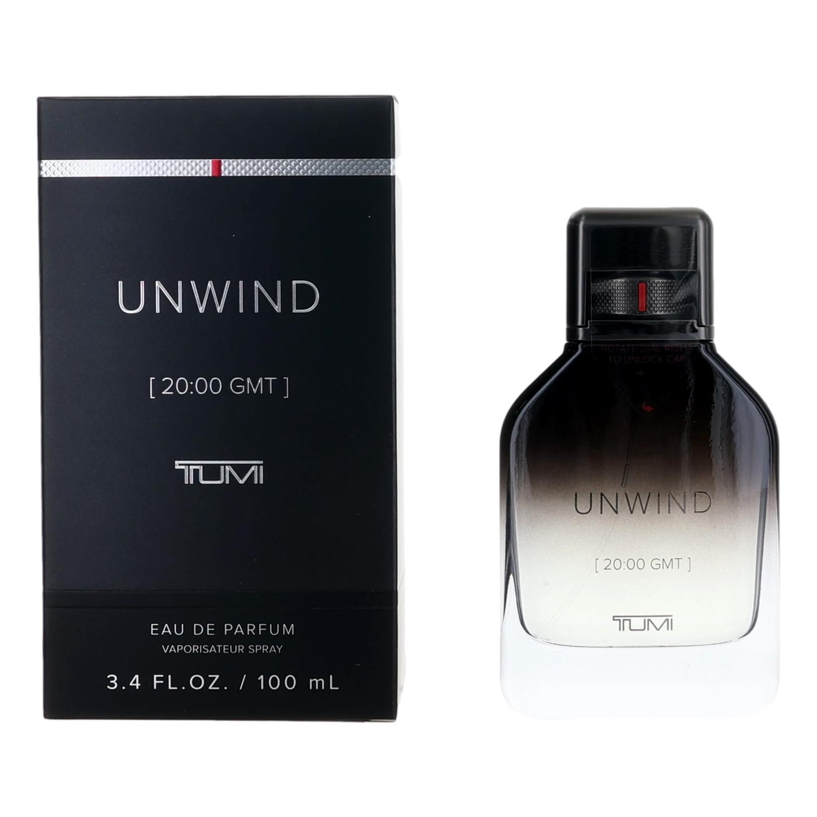 Unwind [20:00 Gmt] By Tumi, 3.4 Oz Edp Spray For Men