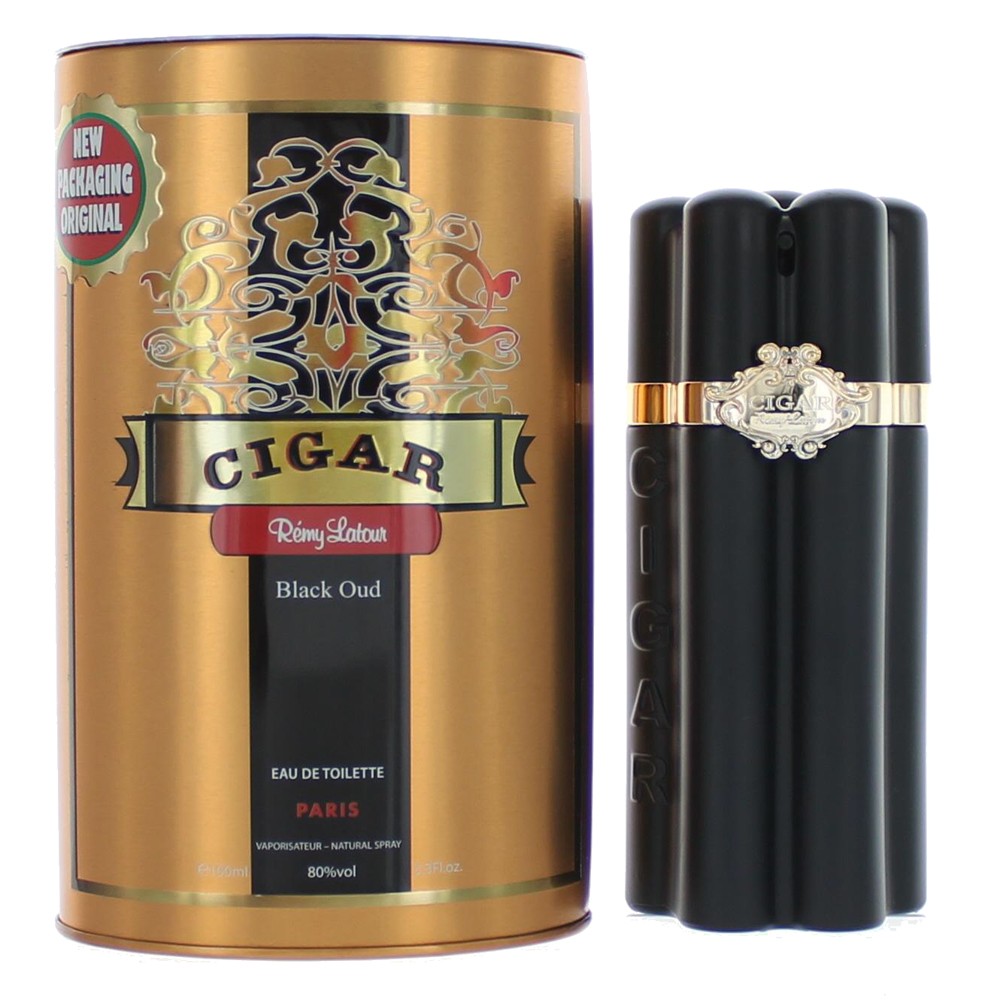 Cigar Black Oud By Remy Latour, 3.3 Oz Edt Spray For Men