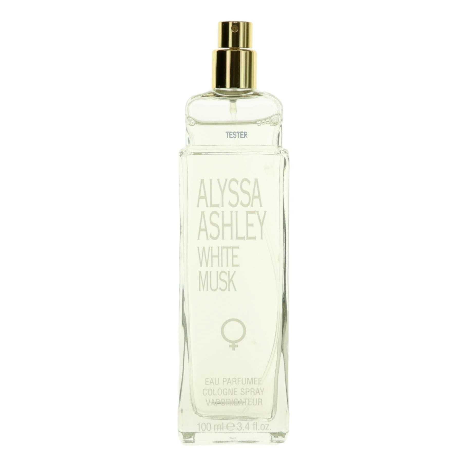 White Musk By Alyssa Ashley, 3.4 Oz Edt Spray For Women Tester