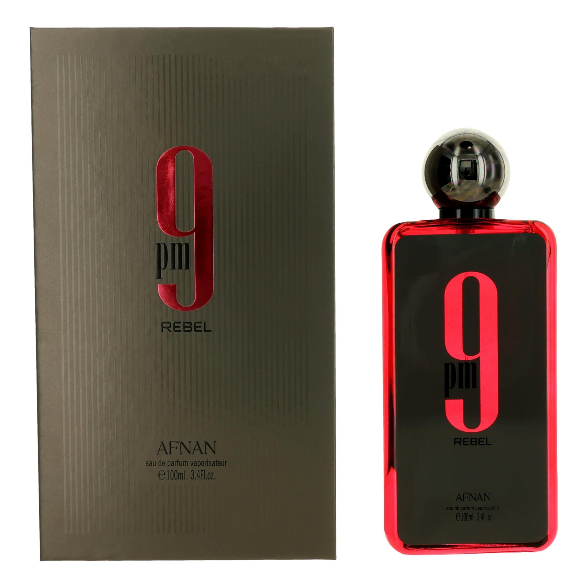 香水(男性用) Afnan 9pm Rebel 100ml Afnan 9PM Rebel Eau de Parfum Spray Unisex 3.4 Oz / 100ml