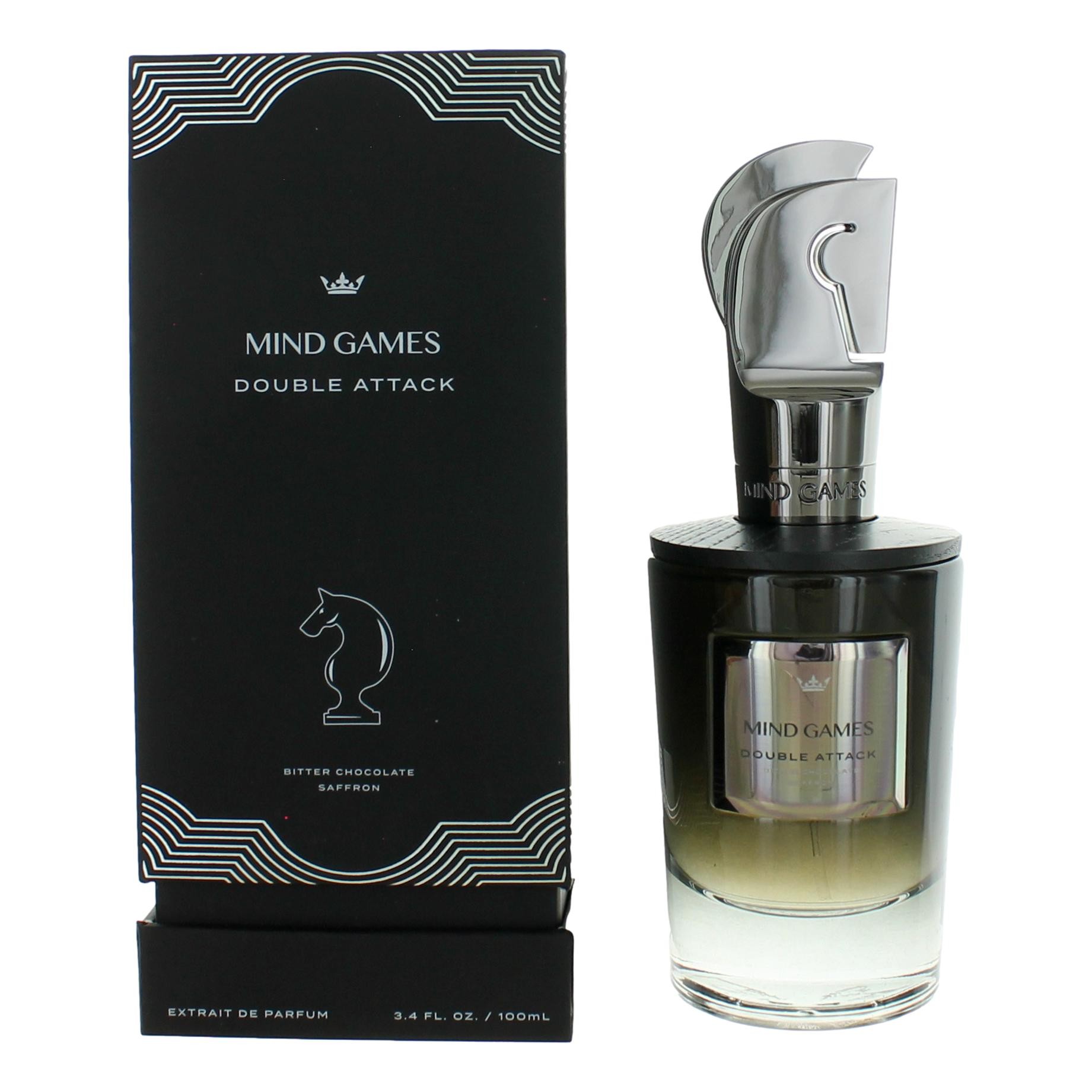 Double Attack By Mind Games, 3.4 Oz Extrait De Parfum For Unisex