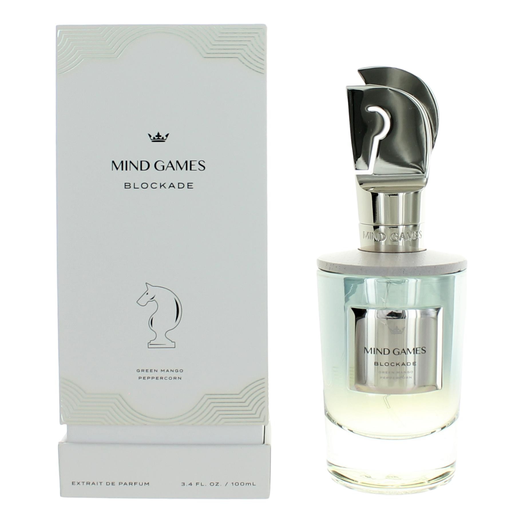 Blockade By Mind Games, 3.4 Oz Extrait De Parfum Spray For Unisex