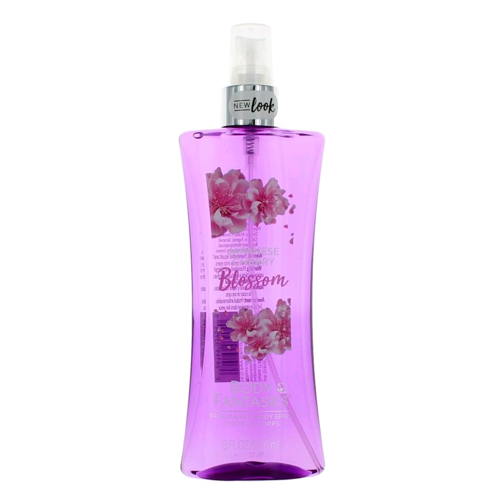 Japanese Cherry Blossom By Body Fantasies, 8oz Fragrance Body Spray Women